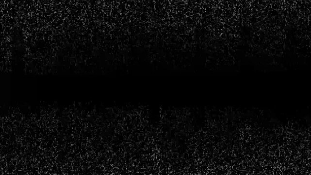 different Analog Static Noise texture overlay. VHS Glitch. Bad TV signal. CRT transitions. Horizontal stripes offset . No signal white noise artifacts.