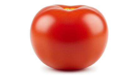 Close-up of Ripe Bush Tomatoes and Orange