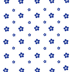 Seamless floral pattern, background with purple flowers, abstract floral pattern 