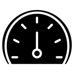 speedometer vector icon