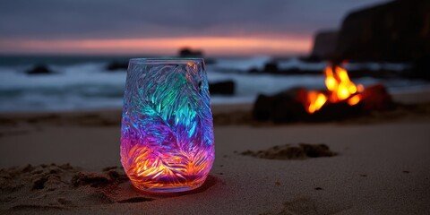 Beach Sunset Glow