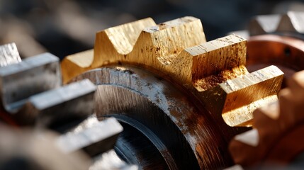 Watch gear mechanism craftsmanship the intricate clockwork artistry of industrial mechanics