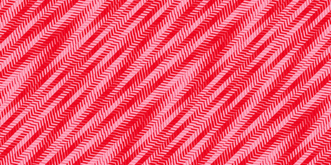 Vector abstract geometric seamless pattern with fading lines, tracks, halftone stripes. Extreme sport style background, urban art. Trending sporty texture. Pink and red color. Dynamic creative design © Olgastocker
