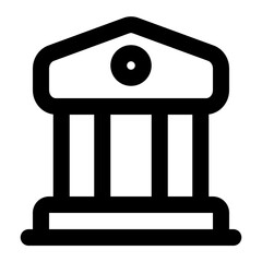 bank icon for illustration