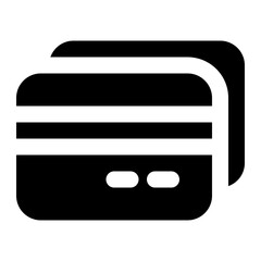 credit card icon for illustration