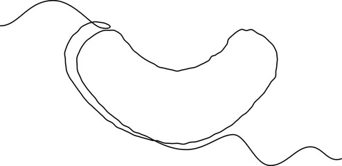 one line art one line art Coffee Beans vector illustration. line art, o vector illustration. line art, one continuous line, simple, hand drawn and sketch style. for icons, symbols, signs or logos. PNG