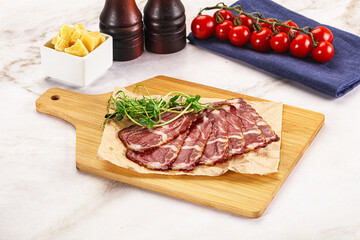 Italian pork sausage - prosciutto crudo