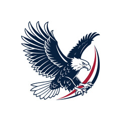 eagle with wings
