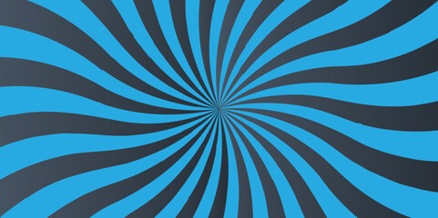 Sunburst Modern retro vintage sunrise sunbeam element spiral striped. Spiral starburst and striped pattern abstract geometric retro sunrays line wavy texture.	