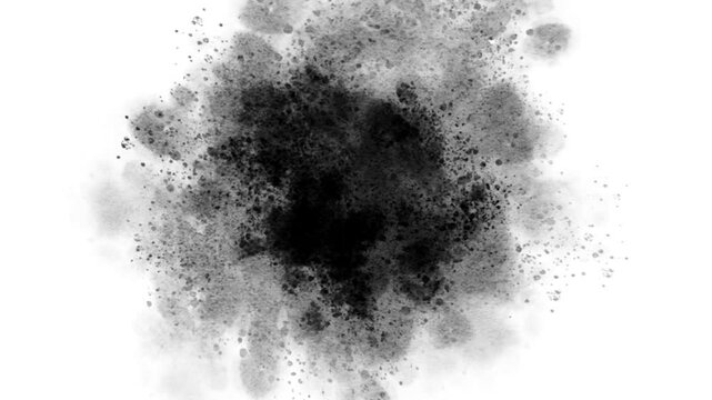 Ink or blood-like splashes 2