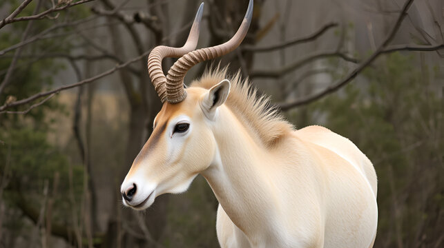 Turkmenian kulan (Equus hemionus kulan).