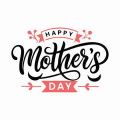 Happy Mother's Day Calligraphy Design