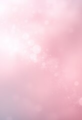 Delicate pink background with soft light effects.