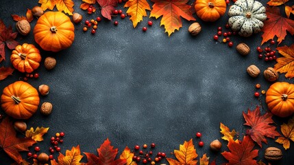 Autumnal Harvest Display