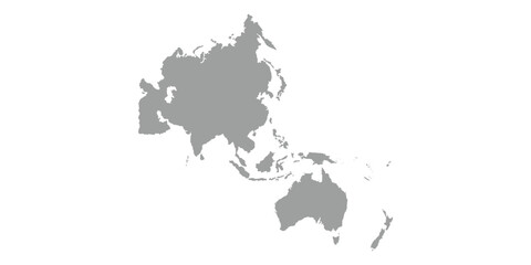 Map of Asia Pacific
