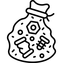 Metal Waste Icon