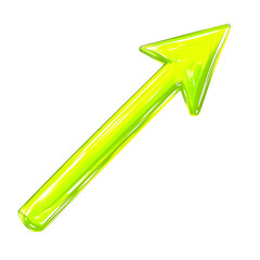 Bold Arrow with Impactful Assertive Vectors in Elec Isolated on Transparent Background