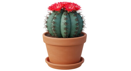 Isolated Cactus Flower