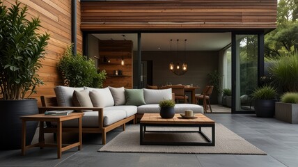 Modern Outdoor Patio Design