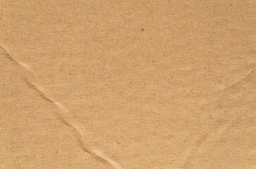 Brown craft paper texture with natural creases