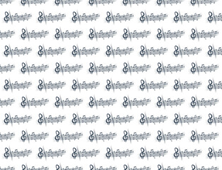 Vinyl Records Retro Pattern