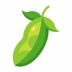 Mangetout icon on white background