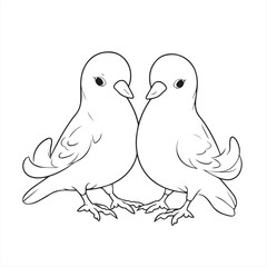 a pair of birds