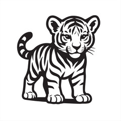 tiger vector illustration