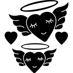 Angelic Heart Love Icon