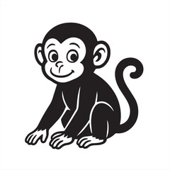 monkey cartoon