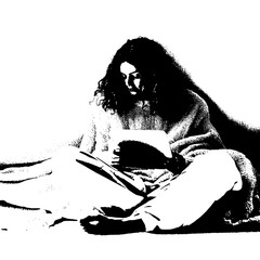 woman reading a book
