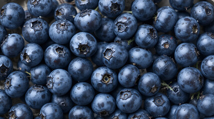 Blueberries isolated on white background