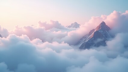 Mountains Above the Clouds