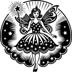 fairy vector illustration 