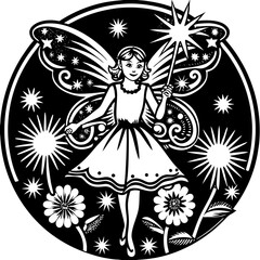 fairy vector illustration 