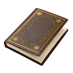 Fototapeta premium old book on white background
