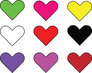 love icon | colour full love icon