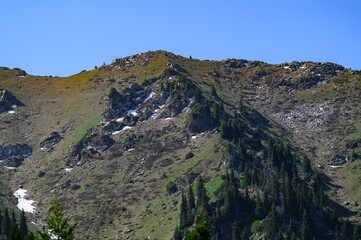mountain landscape with mountains