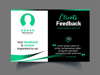 Professional Review design template