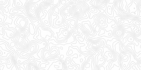 Topographic map. Geographic mountain relief. Abstract lines background. Contour maps. Vector illustration, Topo contour map on white background, Topographic contour lines vector map seamless pattern.