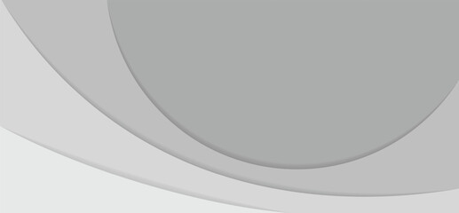 circle with shadow grey vector background