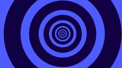 blue spiral background spinning swirling twirl flat design illustration