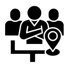 Team Navigator  Icon Element For Design	