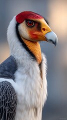 Majestic Condor Perched in Serene Light