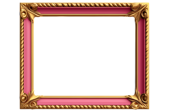 Gold Frame Simple Gold Frame Minimalist Golden Square Frame Golden Decorative Picture Frame Ornate Elegant Golden Rectangular Frame Elegant Gold Frame with Oval Inner Border Decorative Photo Frame
