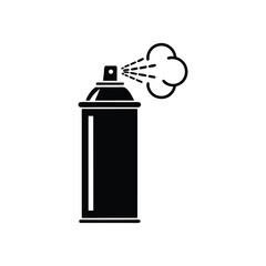 Spray Paint Can Vector Illustration