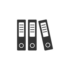 Office Binders Vector Illustration