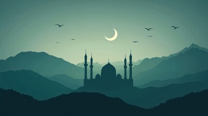 Serene Mosque