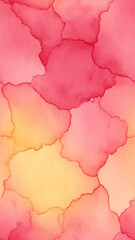 Obraz premium seamless soft pastel watercolor texture with warm red and yellow tones