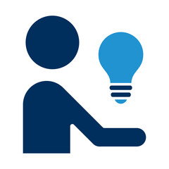 Innovation Blue Color Icon